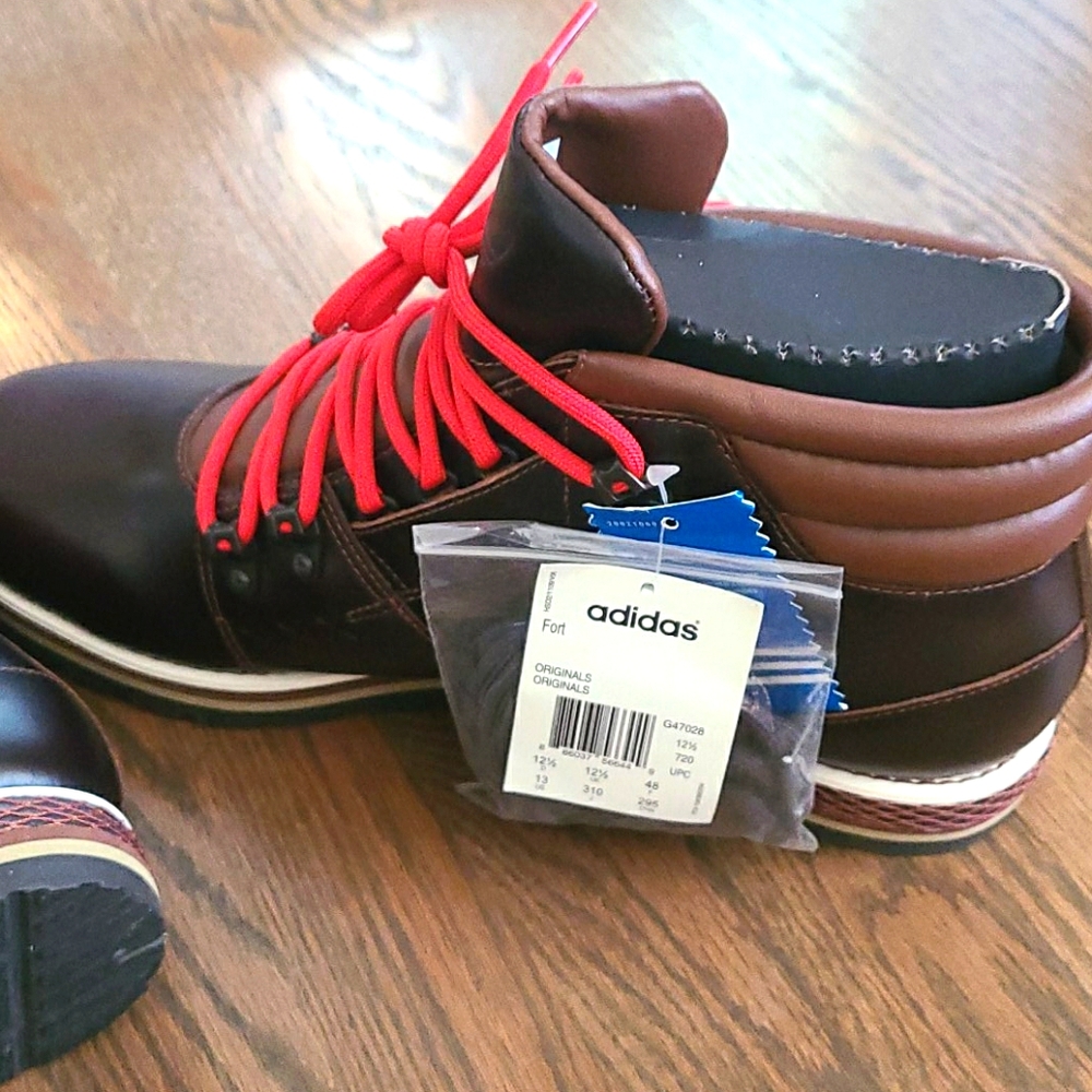 Adidas leather boots